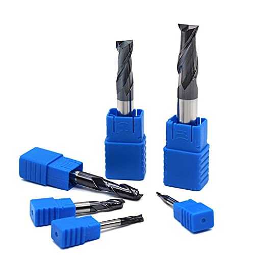 Fresa de extremo de carburo de tungsteno de 2 flautas CNC HRC50 Varios tamaños(16.0x16Dx100L)