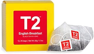 T2 Tea - English Breakfast Black Tea, Loose Leaf Black Tea in Box, 100g