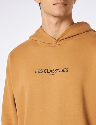 Sweatshirt à capuche confortable coupe ample pour éliminer la fraîcheur