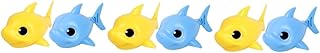 Toyvian 6 Peças Brinquedos De Banheira Brinquedos De Banho Brinquedos De Banheira Brinquedos De Banho De Corda Brinquedos De Relógio Brinquedos De Hora De Banho Brinquedos De Corda Peixes