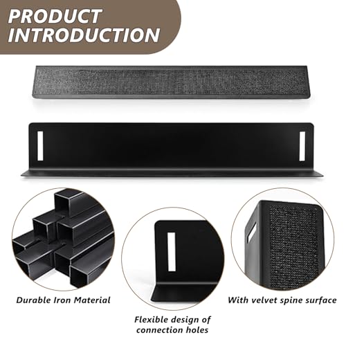 PORFOYO 3 Stück Auto Kofferraum Organizer Klett, Auto Organizer Kofferraum Gepäckfixierung Kofferraum Klett Fixierung, Kofferraum-Teiler für Pkw Van SUV Limousine Kombis