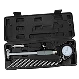 STOBAZA Indicating Cylinder Bore Gauge Tool 50-160mm Precision Dial Indicator for Inner Diameter Measurement Manual Measuring Hole Gauge for Automotive and Industrial Use