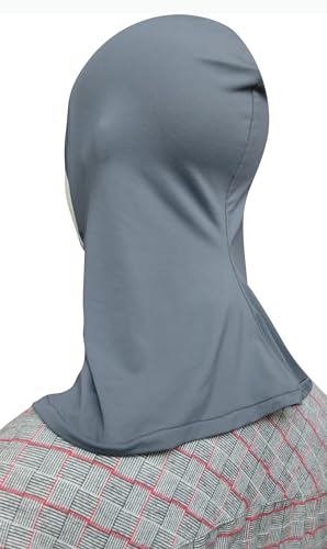 Image of TCP Women's Ninja Beige Jersey Cap, under scarf Neck Covering Hijab Tube cap Age 16+ years