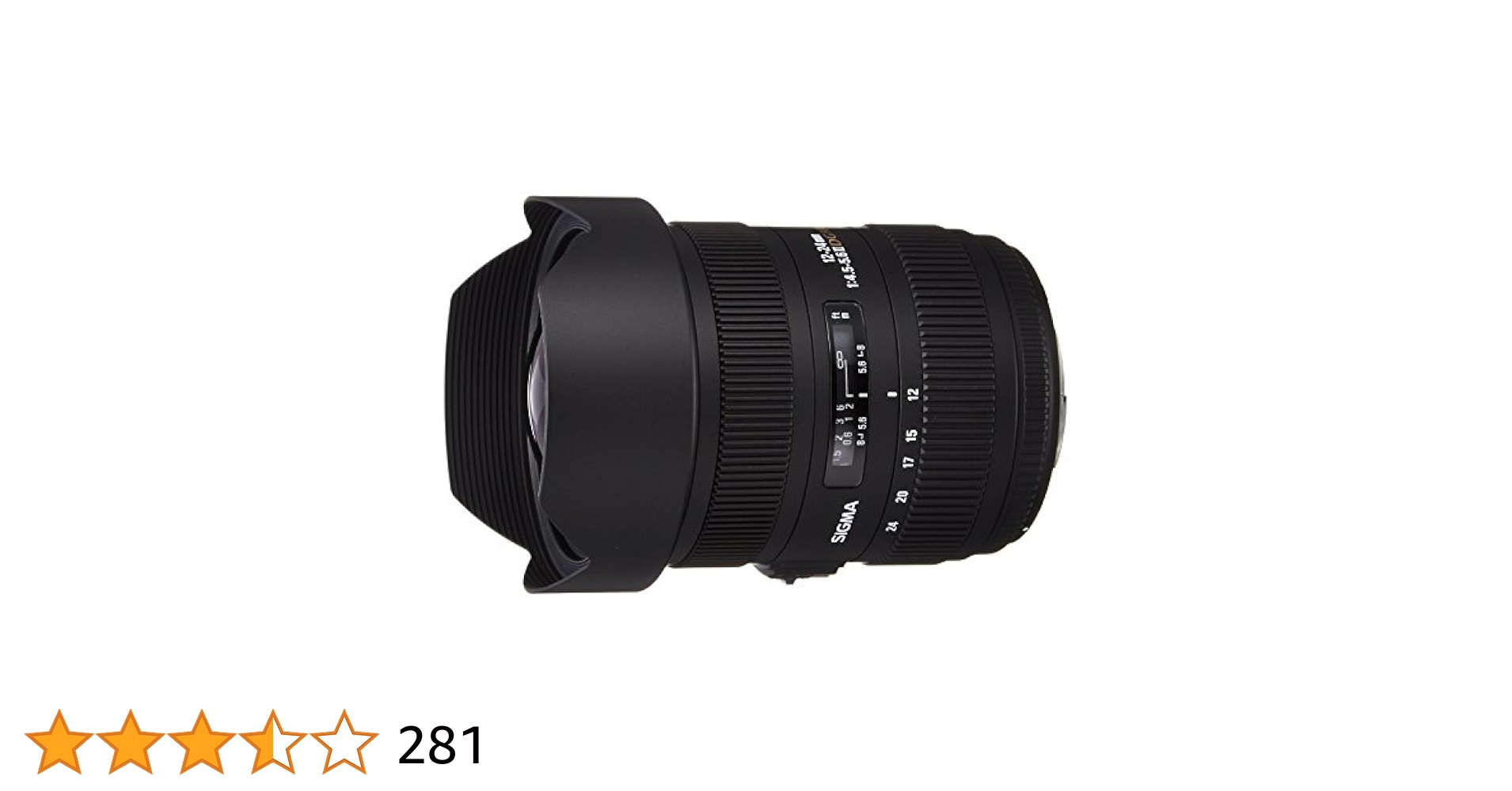 Amazon.co.jp: SIGMA 広角ズームレンズ 12-24mm F4.5-5.6IIDG