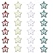 Star Hair Clips for Girls, 24 Pcs No Slip star Metal fashion Hair Snap Clips Barrettes for Kids Teens Women kawaii hair accessories