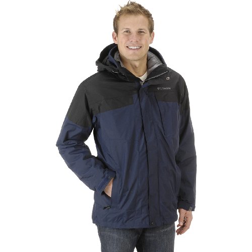 Mens Columbia Bugaboo 3in1 parka, Columbia Navy, XL