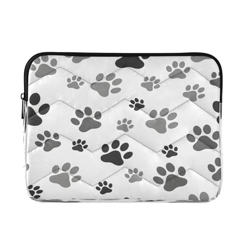 Funda Protectora para Laptop 15.6" con Diseño de Patas de Perro miniatura 1