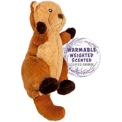 1i4 Group Warm Pals - Otter - Cozy Lavender Scented Plush Toys - Stuffed Animal - Coolable Bedtime Comfort Plushie Cover