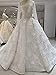 QING XIN-1225 Wedding Dress,Prom Dresses Rebordeó la Novia de la Boda Floral...