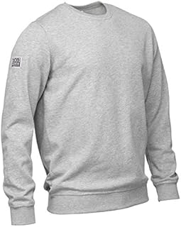 JCB Workwear Men's Marl Basic Sweatshirt, Grey, M