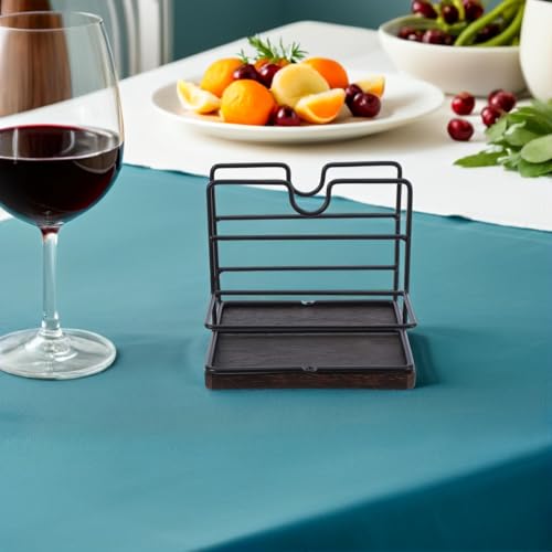Porte-serviettes de cuisine table basse rangement salière poivrière - 8