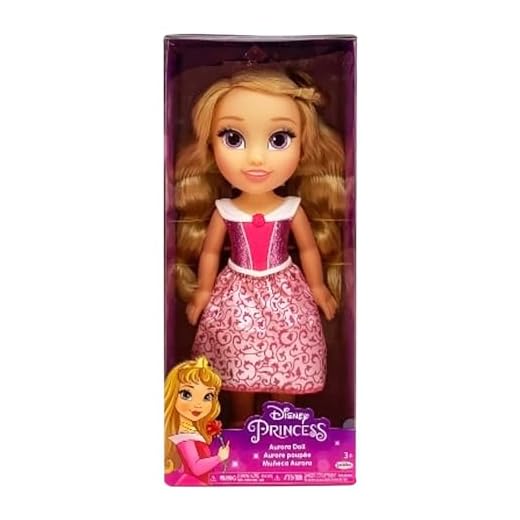 Boneca Toddler Princesas Disney Aurora 38cm Multikids - BR2142