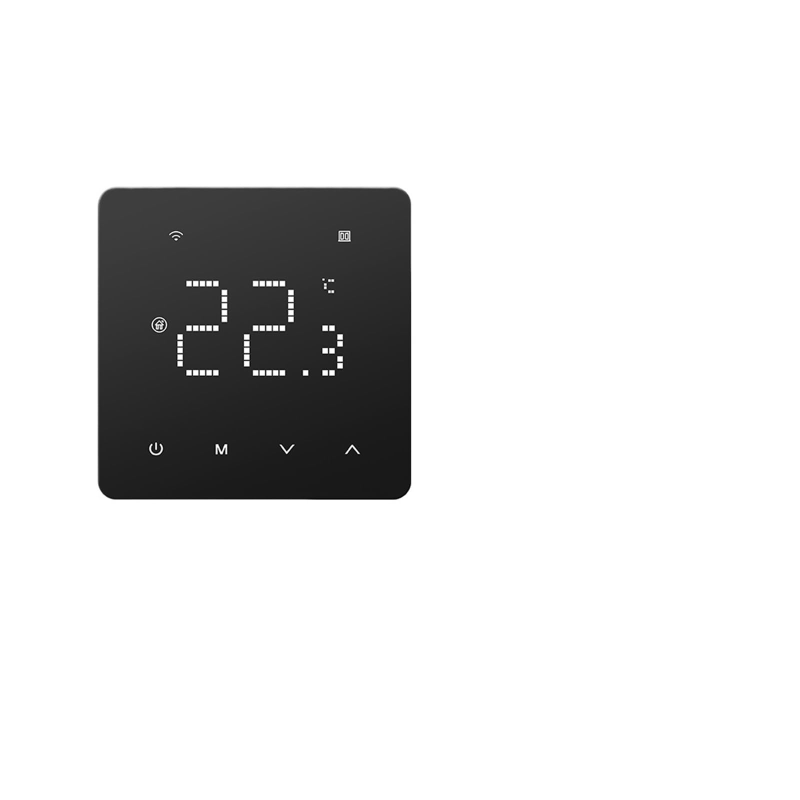 Smart Tuya WiFi Room Thermostat， Underfloor Heating Thermoregulator， for Gas Boiler Electric Heating Work(For Electric Heating)