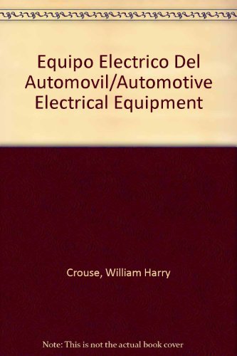 Equipo eléctrico del automóvil Equipo eléctrico del automóvil