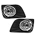 Fog Lights Fit for 2010-2013 Toyota Land Cruiser/Prado FJ150 Front Bumper Lamps with Clear Lens & Bulbs