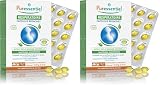 Puressentiel - Respiratoire - Capsules Bronches aux huiles essentielles Bio - Actifs 100% d'origine naturelle - Dégage les bronches, apaise la gorge & assainit les voies respiratoires - 30 capsules