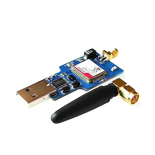 WUUISDNX Módulo USB a GSM GPRS SIM800C, Control de ordenador, placa convertidora de voz, pieza de repuesto, accesorio de mantenimiento electrónico