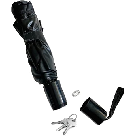 Umbrella Safe Diversion by Stash-it, Rings… Great Decoy for Travel or at Home, Take it anywhere. Bottom Compartment Unscrews to Store and hide Your Valuables. Cover