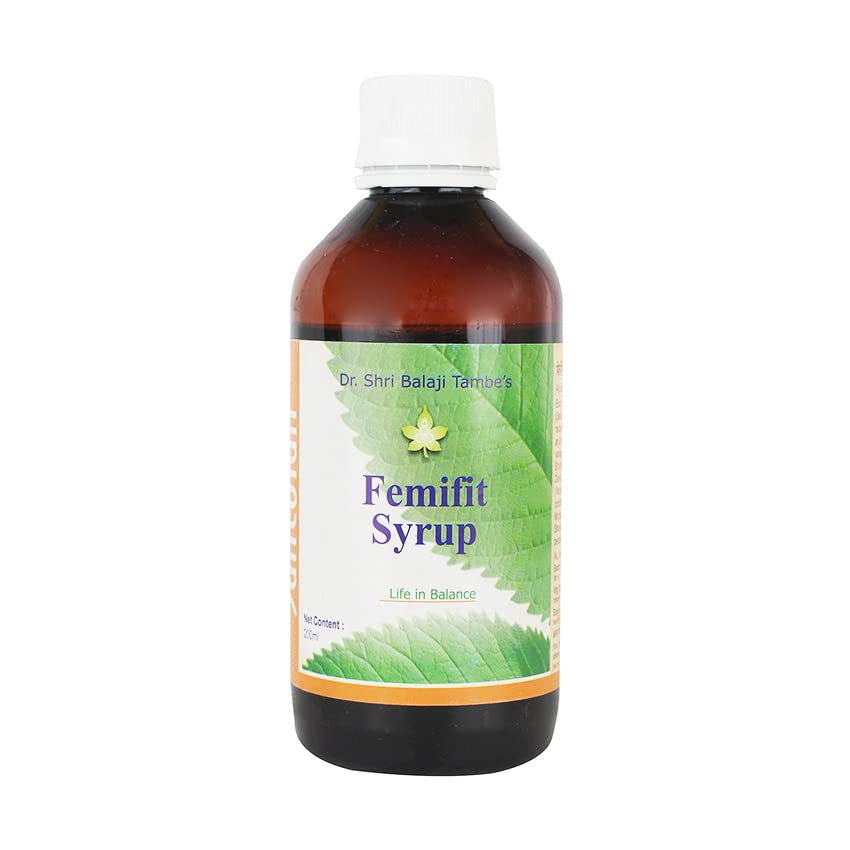 Santulan Ayurveda, Femifit Syrup-200ML Each, (Pack Of 1), Beneficial For Womens and get Golden Oldie Herbs®, Sukanthi Pills-1gm