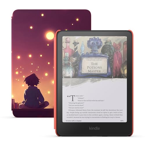 Amazon Kindle Colorsoft Kids 16GB (newest model) – First Kindle for kids in color, with cover - Starlight Reading
