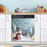 Joli cadeau : notre housse de porte magnétique pour lave-vaisselle est un excellent cadeau pour votre mère, grand-mère, père, sœur, frère, tante, amis, voisin, pour célébrer les moments spéciaux et précieux de pendaison de crémaillère, anniversaire, Noël, Nouvel An, fiançailles ou vie.