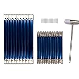 20Pack 2 Sizes 4 in and 5.9 in Metal Internal Flex Frame Kiss Clasp,Purse Frame Coin Handbag Coin Purse Handmade Wallet DIY Craft
