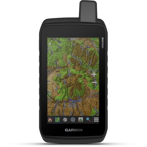 Garmin Unisex Montana 710 GPS-Gerät, schwarz, OneSize