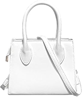 saursmehat Small crossbody tote bags for women faux leather cute clutch mini purses and handbags