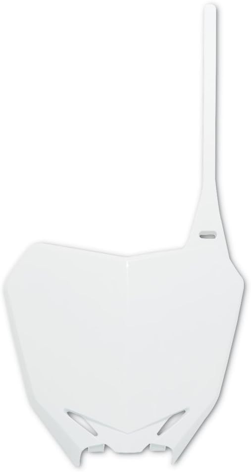 Acerbis Front Number Plate White Compatible with Suzuki RMZ450 2008-2017/RMZ250 2010-2018 - 2113630002
