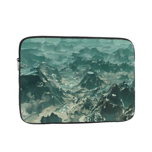 Endless Barren Mountains Laptop Sleeve Case 17 Inch Suitable For Notebook Computer Tablet Traveling Carrying Simple Case