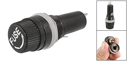 Uxcell Panel Dash Mount Agu Fuse 6X30 Holder Case Screw Cap #TOP1