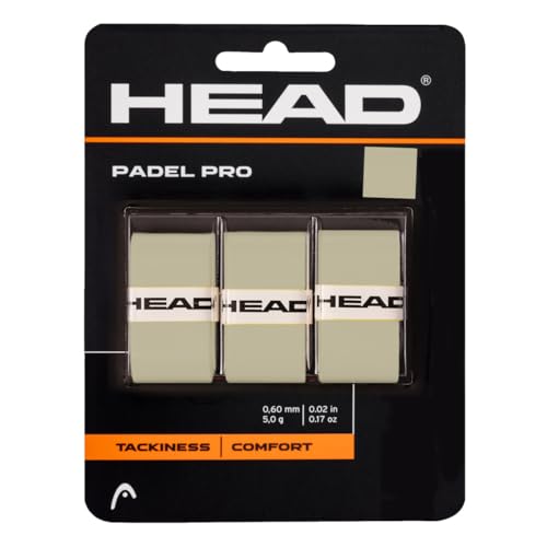 HEAD Unisex-Adult Padel Pro Griffband Grau One Size