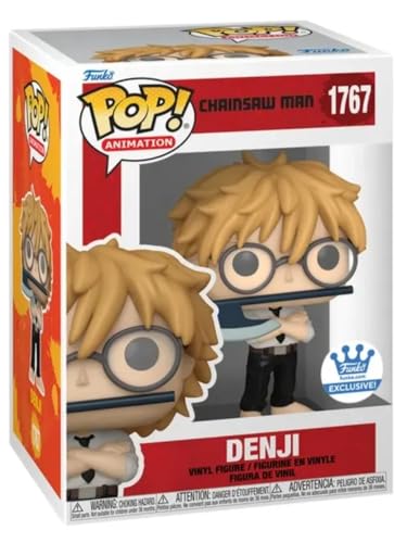 Funko Pop! Denji Chainsaw Man #1767 | Collectible Vinyl Figure | Exclusive Edition with Detailed Design | Inspired by Action & Horror Anime | Gift for