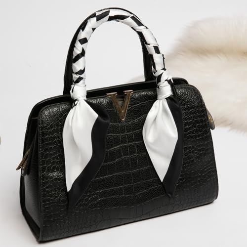 Bag Handbag Handle Ribbon Scarf Long Head Band Hairband Fashion Neck ScarfS3