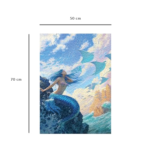 Puzzle 1000 pièces : Collection Fantastique Le ballet de la sirène Ravensburger Nathan - vue 6