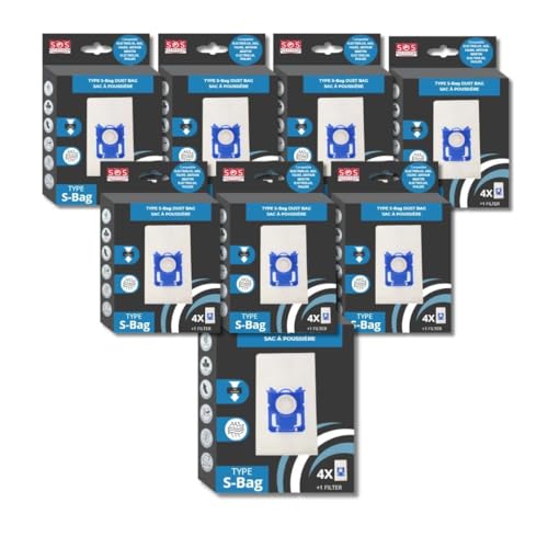 Lote de 8 cajas de 4 bolsas tipo S BAG aspiradora 9001684589 ELECTROLUX