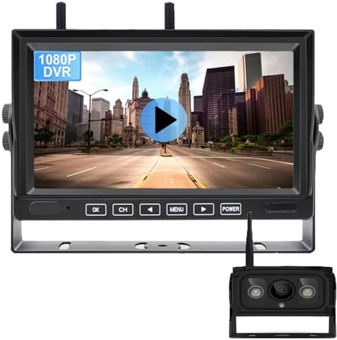 Amazon.co.jp: MJXD ワイヤレスバックモニター ワイヤレスバックカメラ 