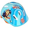 Paw Patrol Chase Marshall färgglad cykelhjälm för barn, pojkar, justerbar 44–48 cm (ljusblå) #4
