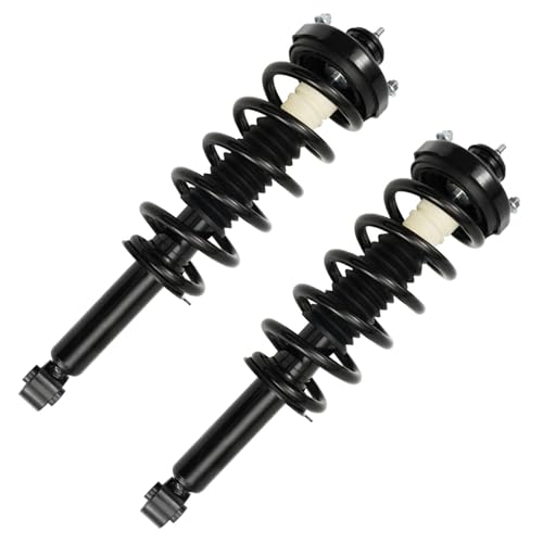 Image of Detroit Axle - 2.4L Struts Suspension Kit for 2011-2019 Dodge Journey, 4 Front and Rear Struts with Coil Spring Assembly 2 Sway Bar End Links 2012 2013 2014 2015 2016 2017 2018 Replacement