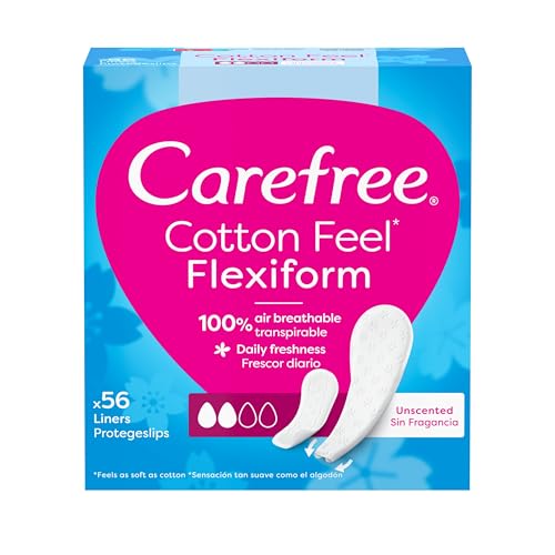 Carefree JOHN COTTON FLEXI FORM UNSCENTED 56
