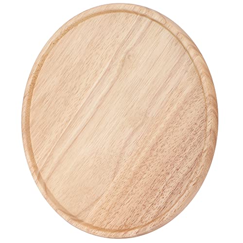 Sorandy Tablas de Madera para Embutidos, sin Pintar, Fuente de Madera para Servir, para Servir, Tabla de Quesos, para Servir Pan, Frutas, Queso, Verduras, Bandeja de Madera