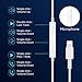 2 Pack Wired Earbuds for iPhone, iPhone Headphones, Bluetooth Wired Earphones Noise Isolating Headsets for iPhone14/13/12/11/XR/XS/X/8/7/Support All iOS System (Built-in Microphone & Volume Control)