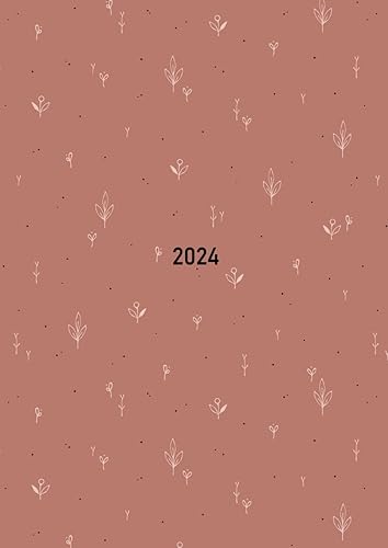 Agenda 2024: Planner Settimanale Con Intervallo Orario 5:00 - 23:00 | 12 Mesi Da Gennaio a Dicembre 2024 | 1 Settimana Su 2 Pagine | Formato A4