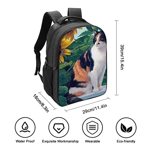 Sac à dos d'épaule de chat mignon pour une rentrée joyeuse - 2