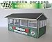 Greenhills Scalextric Slot Car Building Silverstone Press Box Model 1:43 Scale MB33
