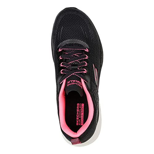 Skechers Skechers Performance Women's GO Walk 6 - Inner Joy, Black/Hot Pink, 8
