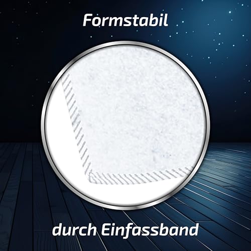 Matratzen Perfekt Matratzenunterlage atmungsaktiver Filz Matratzenschoner Schutz vor Druckstellen & Verschmutzung Unterlage zwischen Lattenrost und Matratze (90x200)