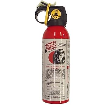 OUTBACK Bear Repellent Spray Counter Assault Stronger Bear Deterrent Bear Spray Authorized Importer CA290