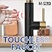 Fapully Touchless Kitchen Faucet with Pull Down Sprayer,Black and Gold Sensor Commercial Pull-Down Single Handle Kitchen Sink Faucet
