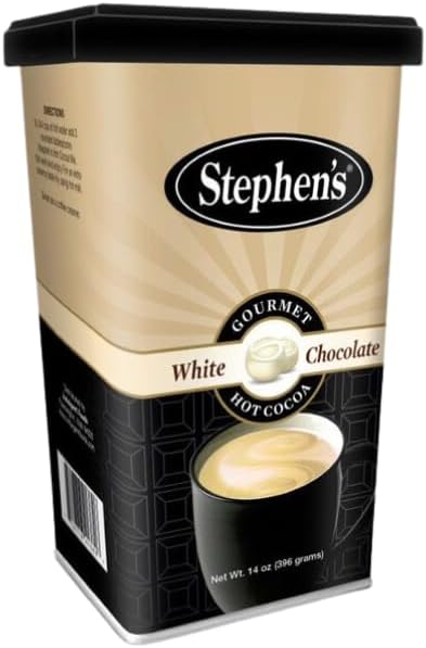 Stephen's Gourmet Hot Cocoa, White Chocolate, 14 OZ (Pack of 1)